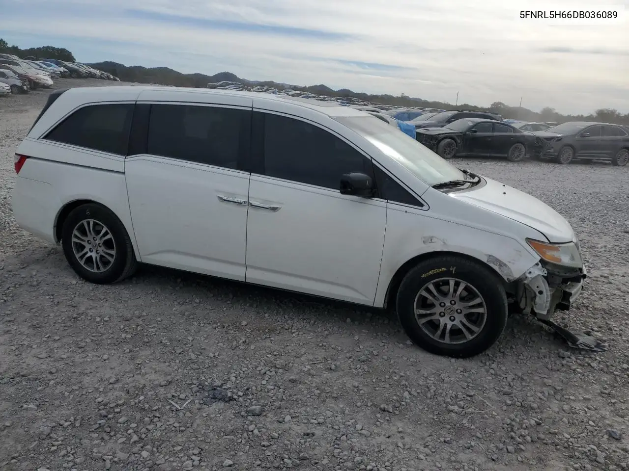 5FNRL5H66DB036089 2013 Honda Odyssey Exl