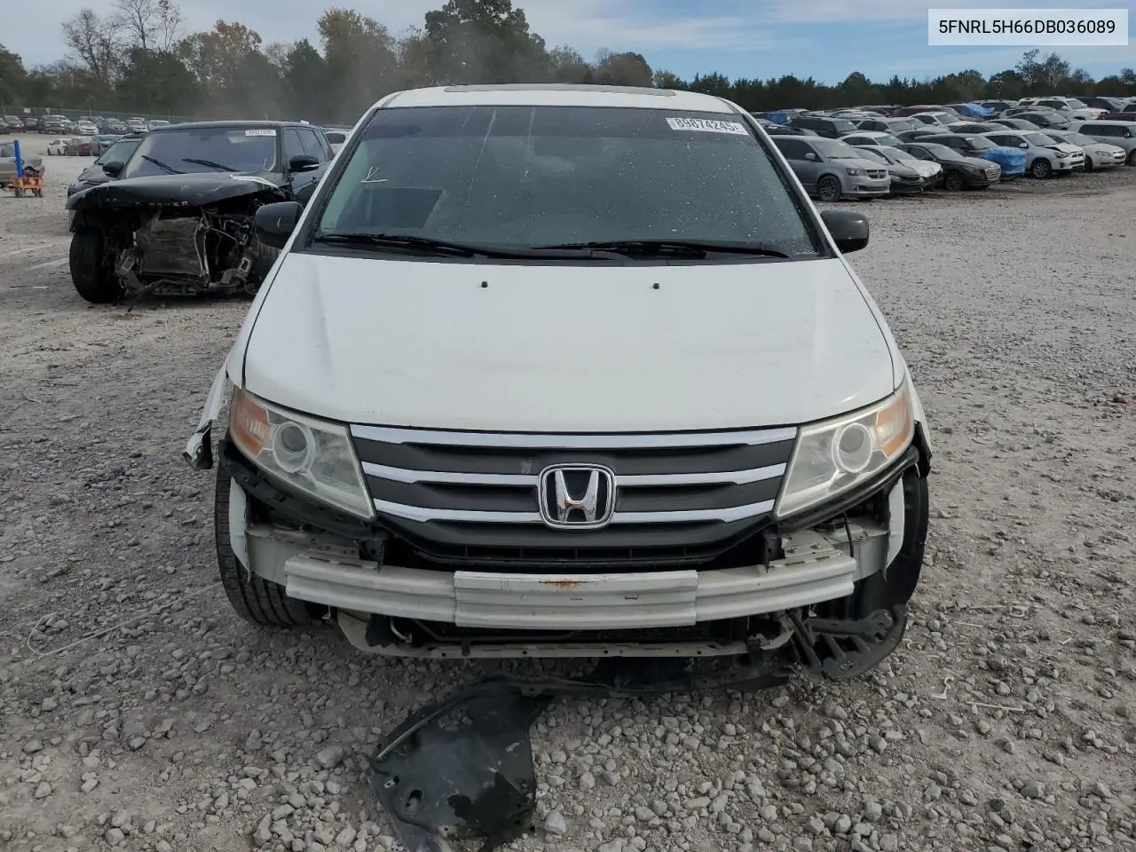 5FNRL5H66DB036089 2013 Honda Odyssey Exl
