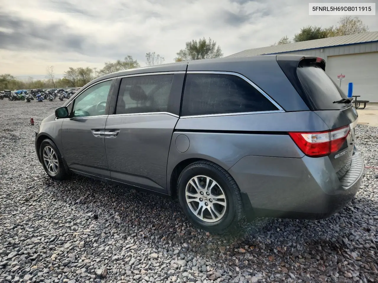 5FNRL5H69DB011915 2013 Honda Odyssey Exl