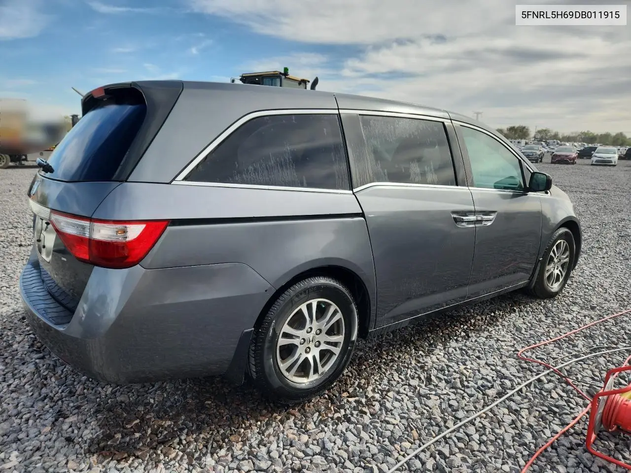 5FNRL5H69DB011915 2013 Honda Odyssey Exl