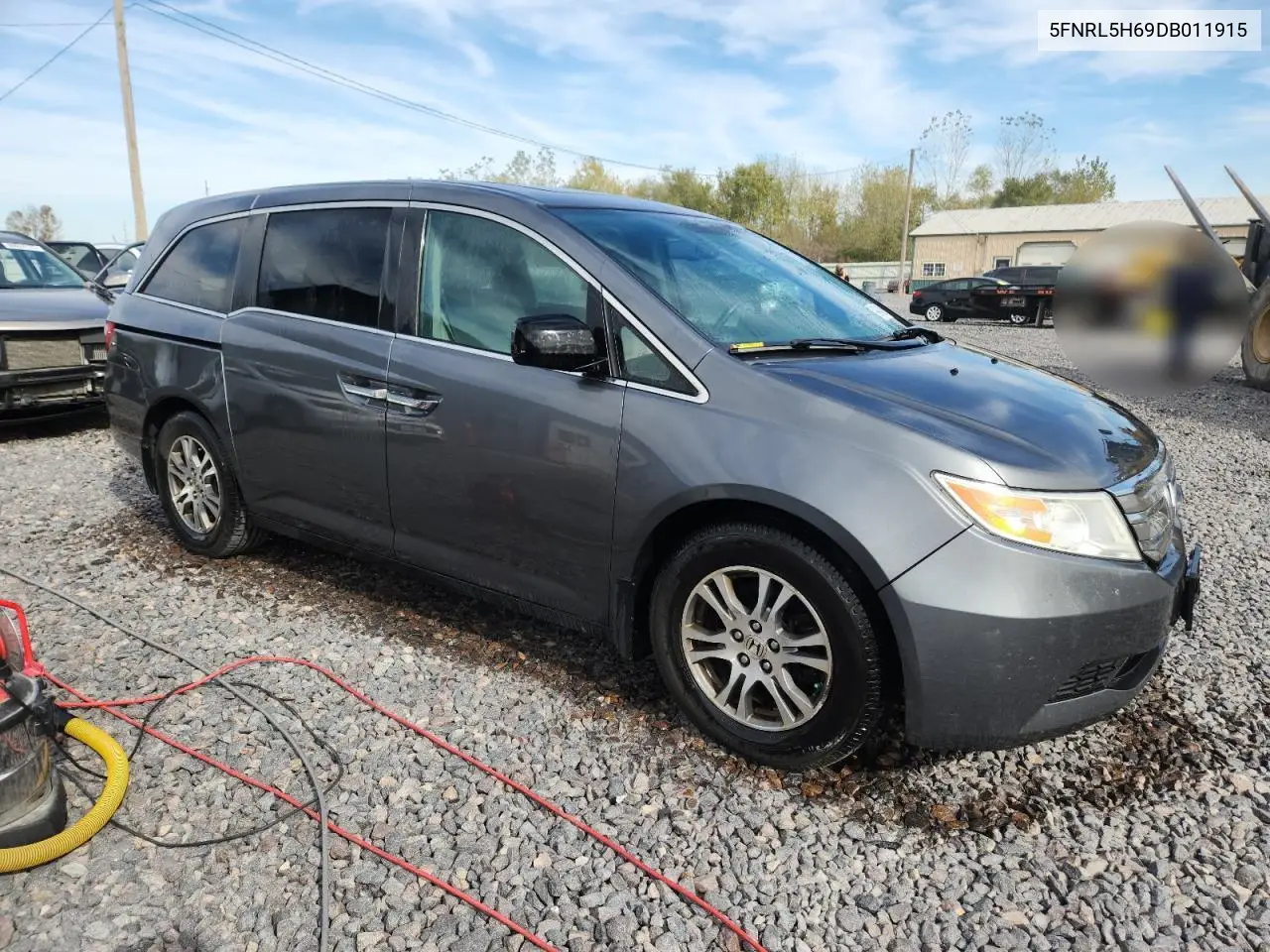 5FNRL5H69DB011915 2013 Honda Odyssey Exl