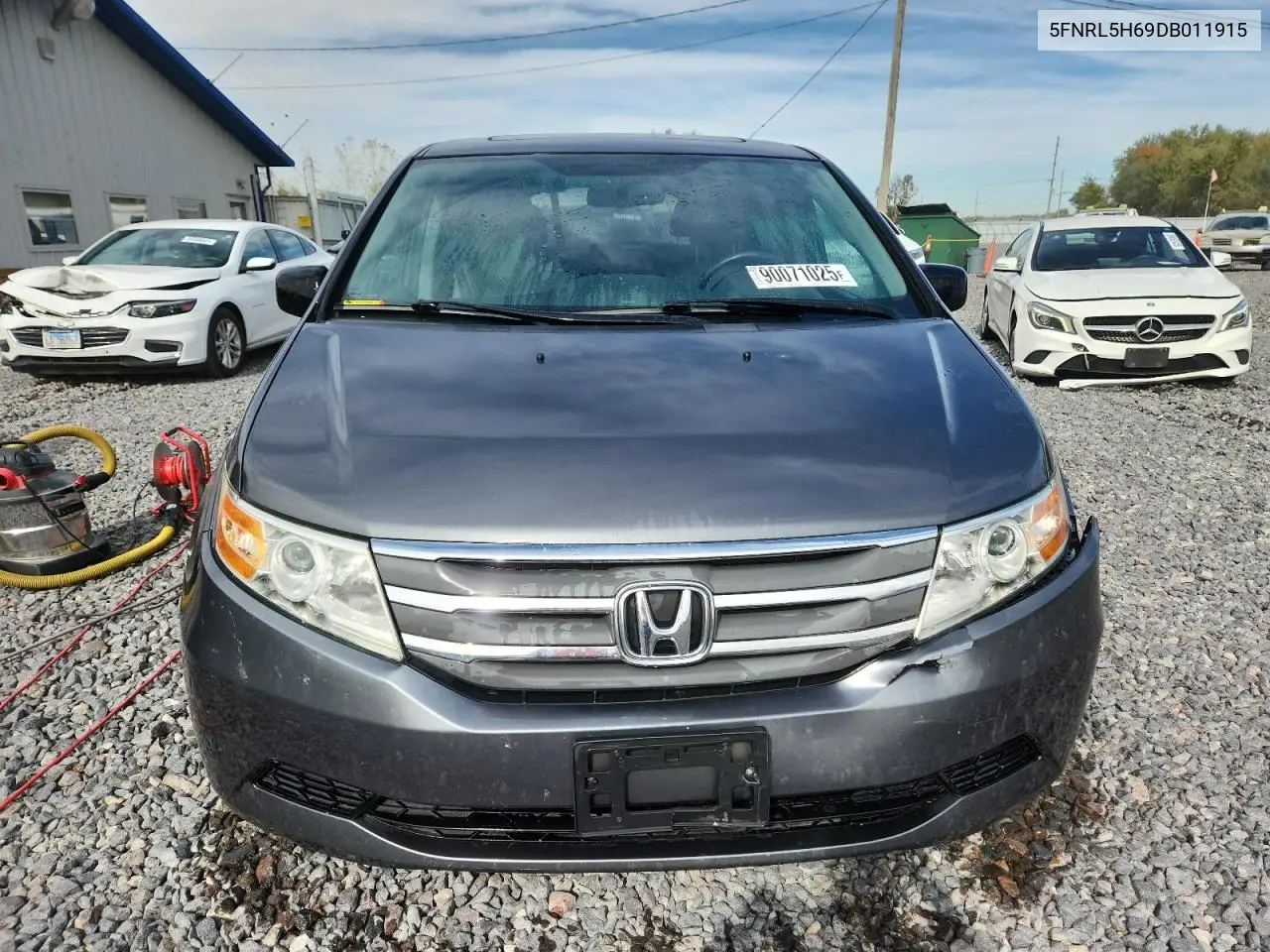 5FNRL5H69DB011915 2013 Honda Odyssey Exl