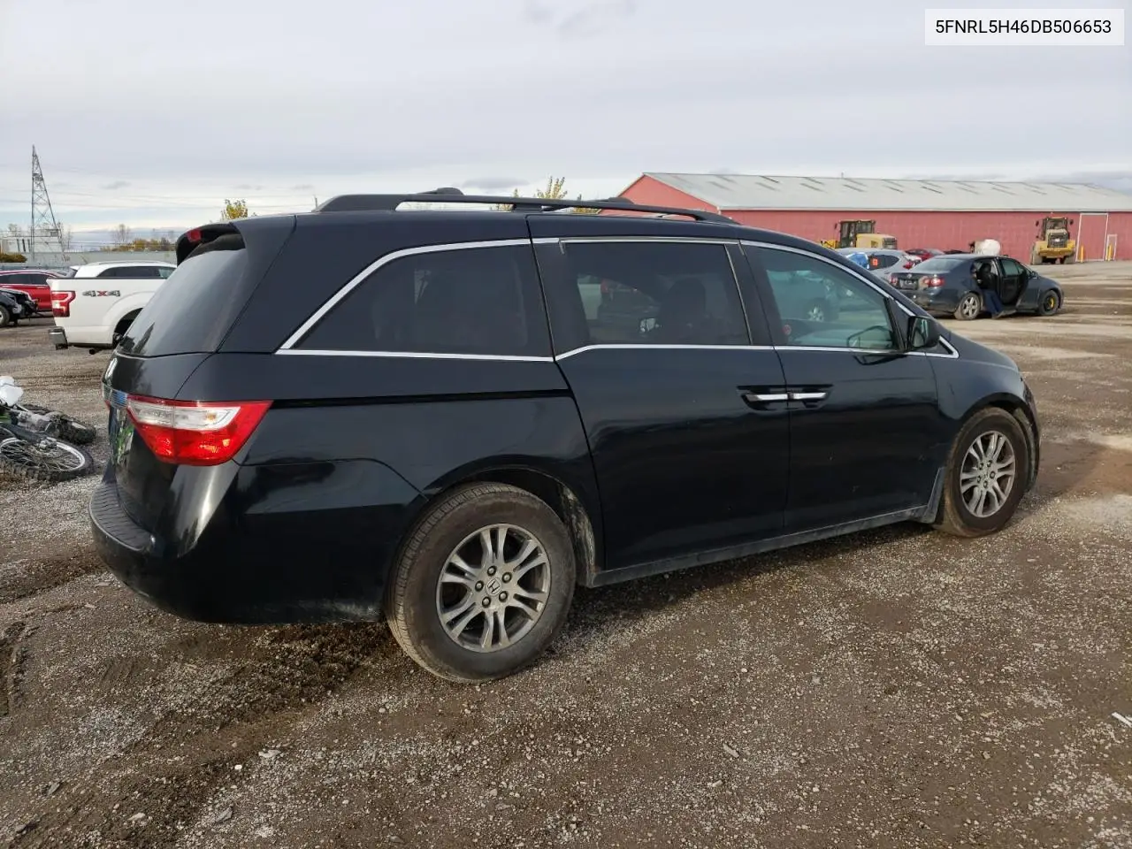 5FNRL5H46DB506653 2013 Honda Odyssey Ex