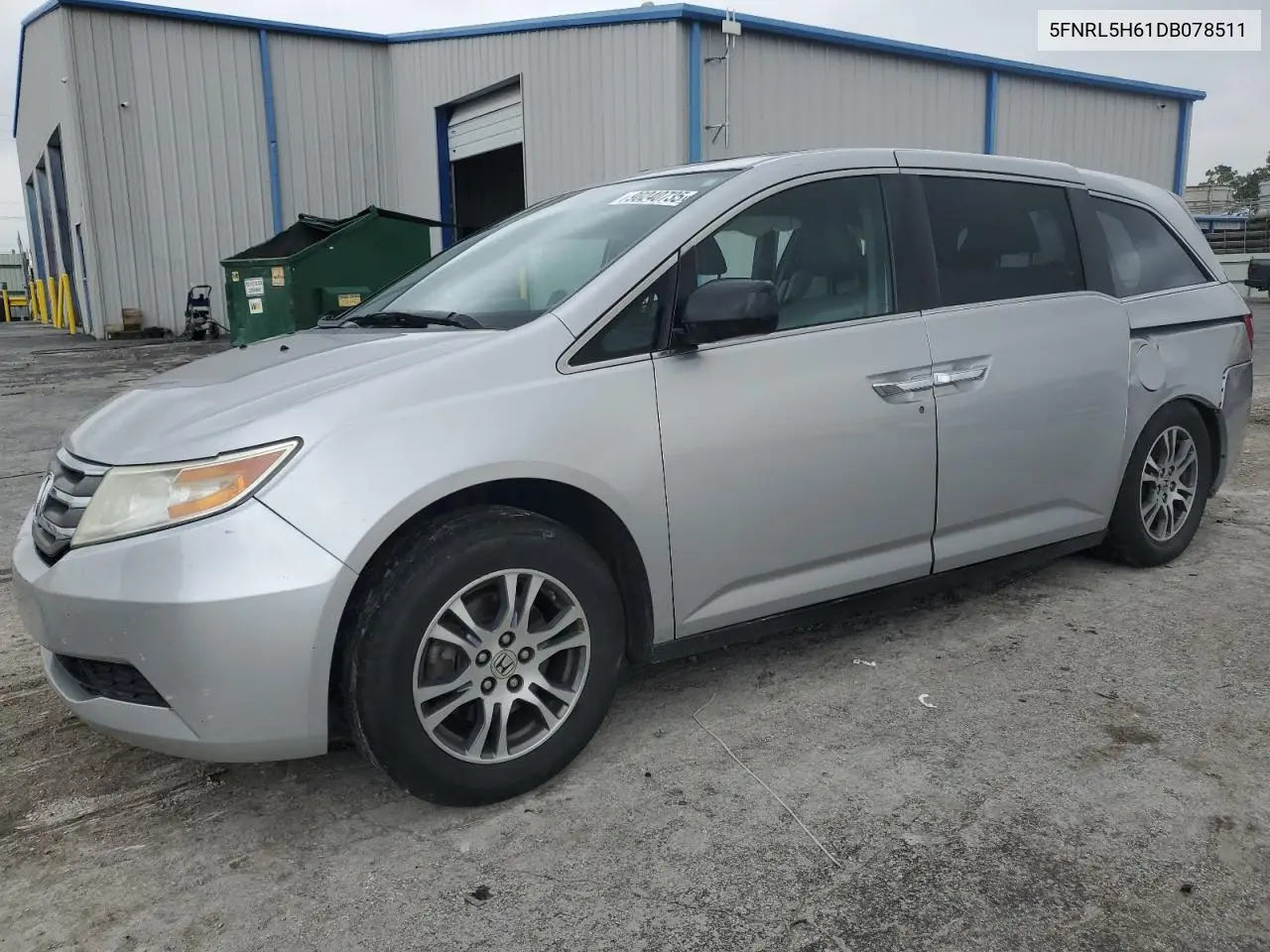 5FNRL5H61DB078511 2013 Honda Odyssey Exl
