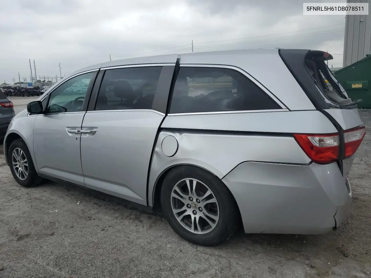 5FNRL5H61DB078511 2013 Honda Odyssey Exl