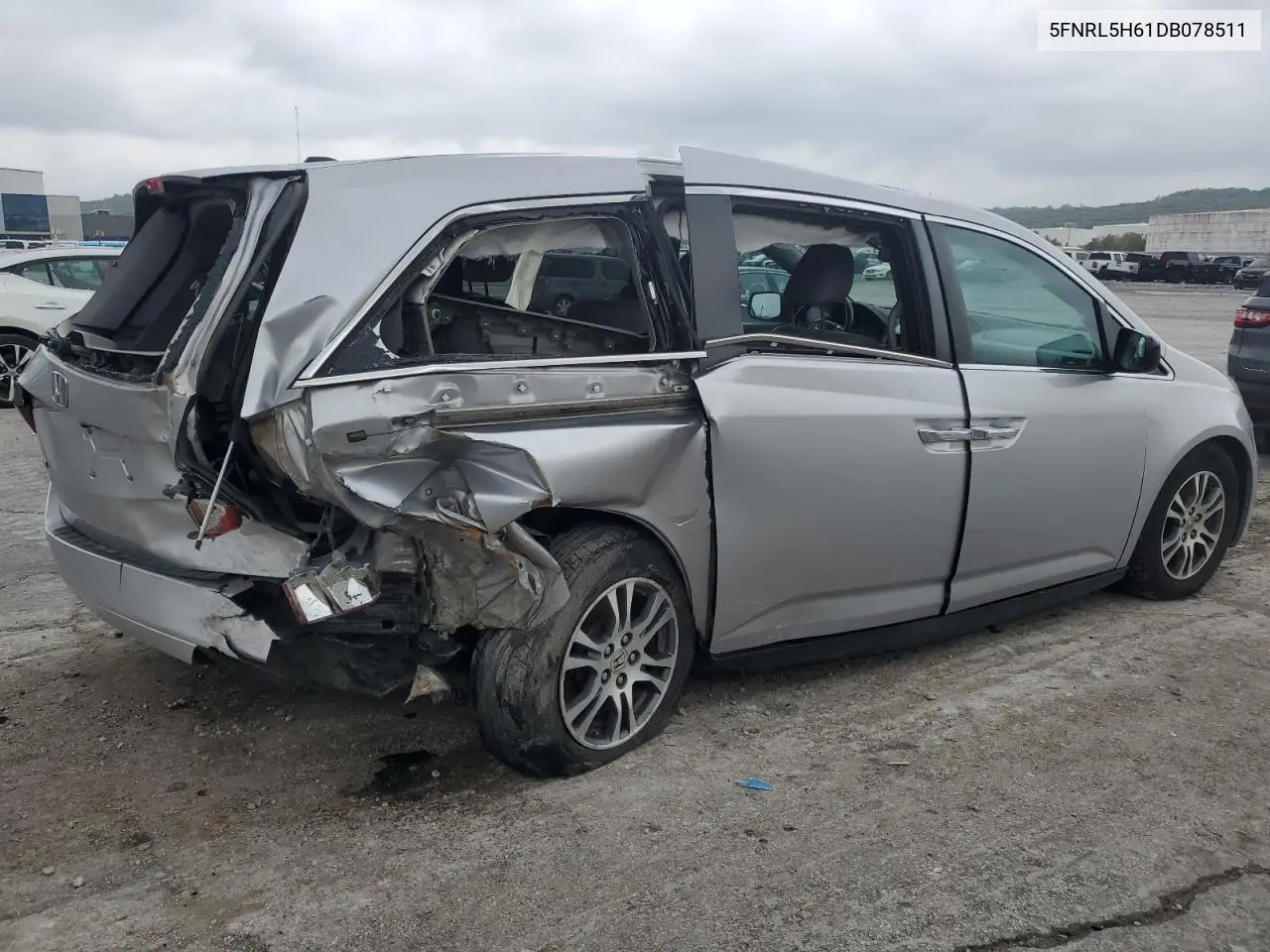 5FNRL5H61DB078511 2013 Honda Odyssey Exl