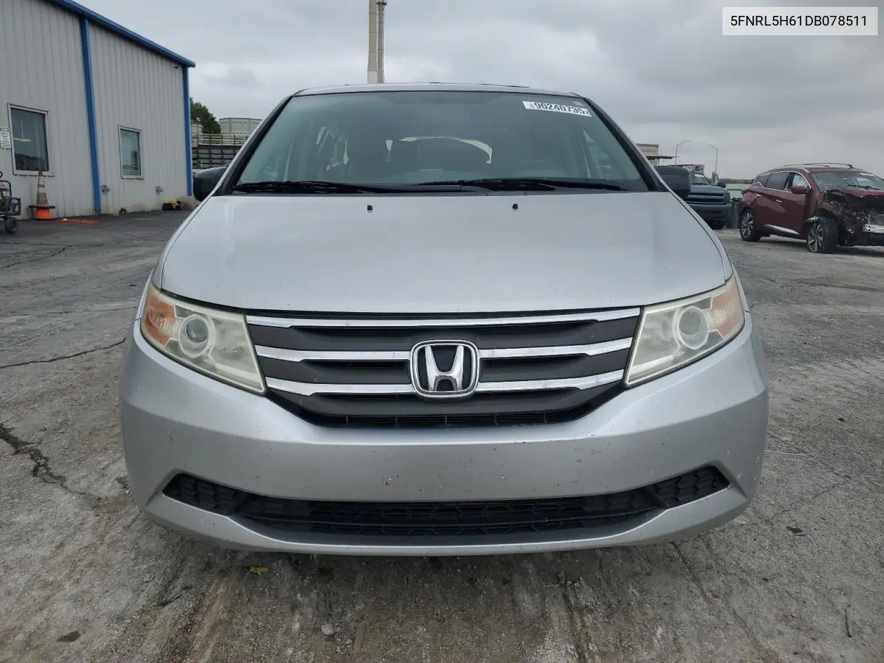 5FNRL5H61DB078511 2013 Honda Odyssey Exl