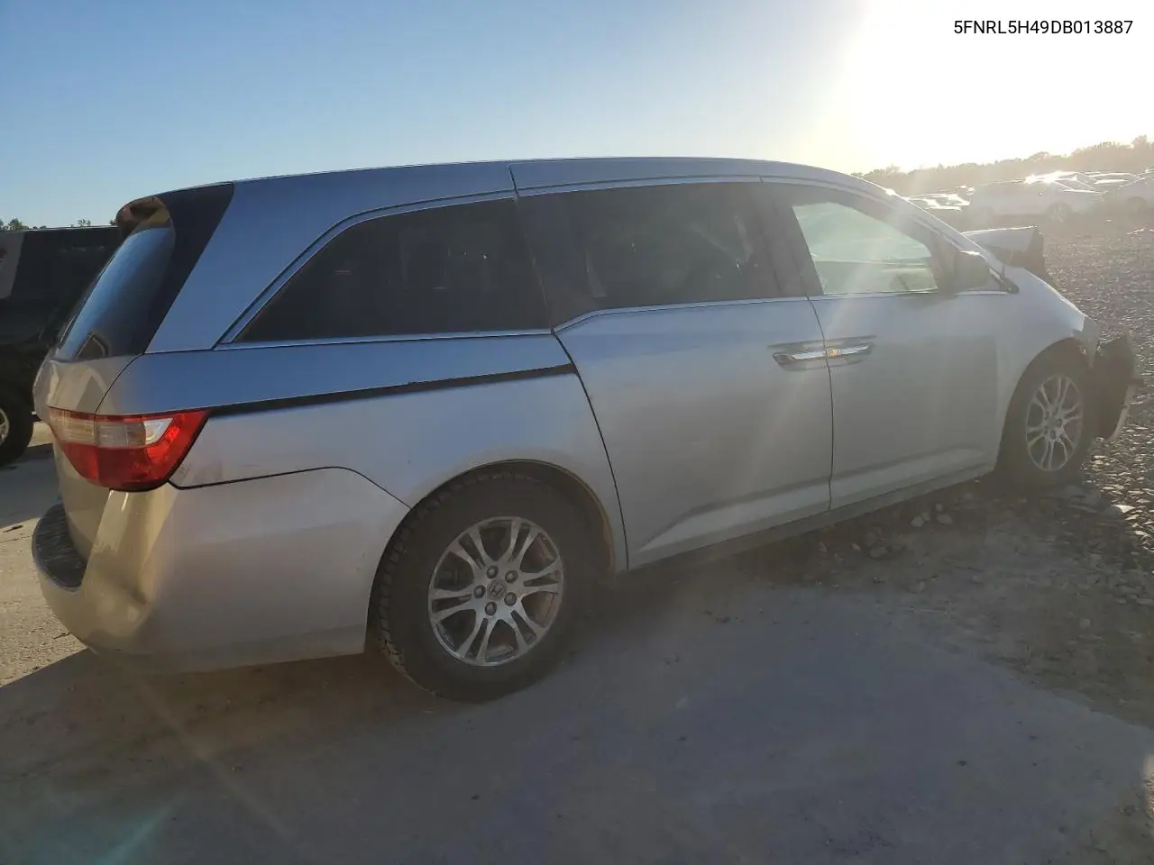 5FNRL5H49DB013887 2013 Honda Odyssey Ex
