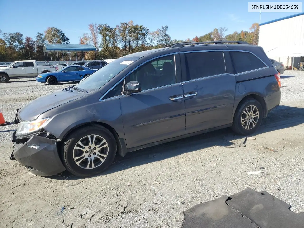 5FNRL5H43DB054659 2013 Honda Odyssey Ex