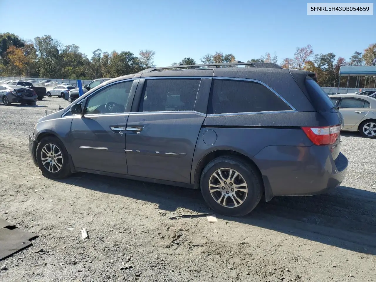 5FNRL5H43DB054659 2013 Honda Odyssey Ex