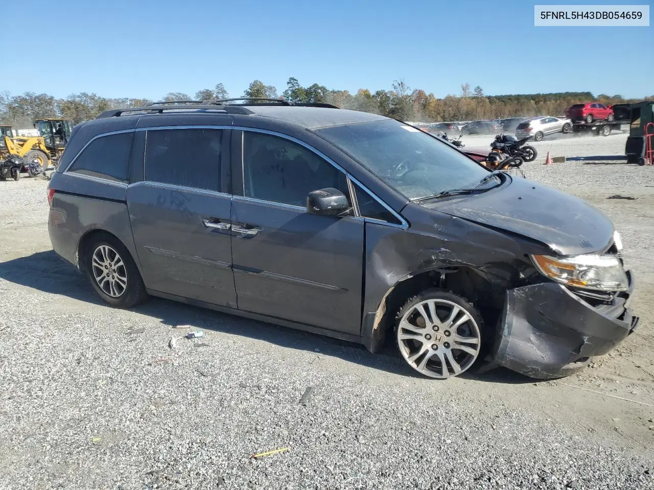 5FNRL5H43DB054659 2013 Honda Odyssey Ex