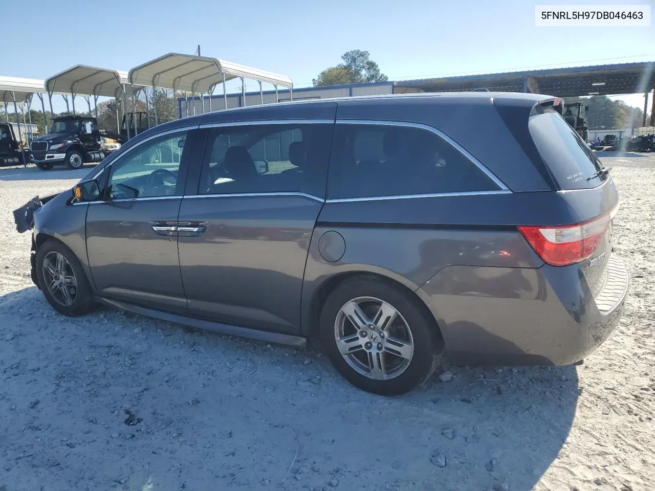 5FNRL5H97DB046463 2013 Honda Odyssey Touring
