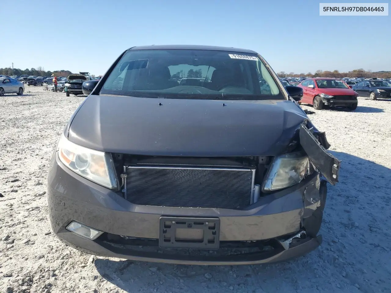 5FNRL5H97DB046463 2013 Honda Odyssey Touring