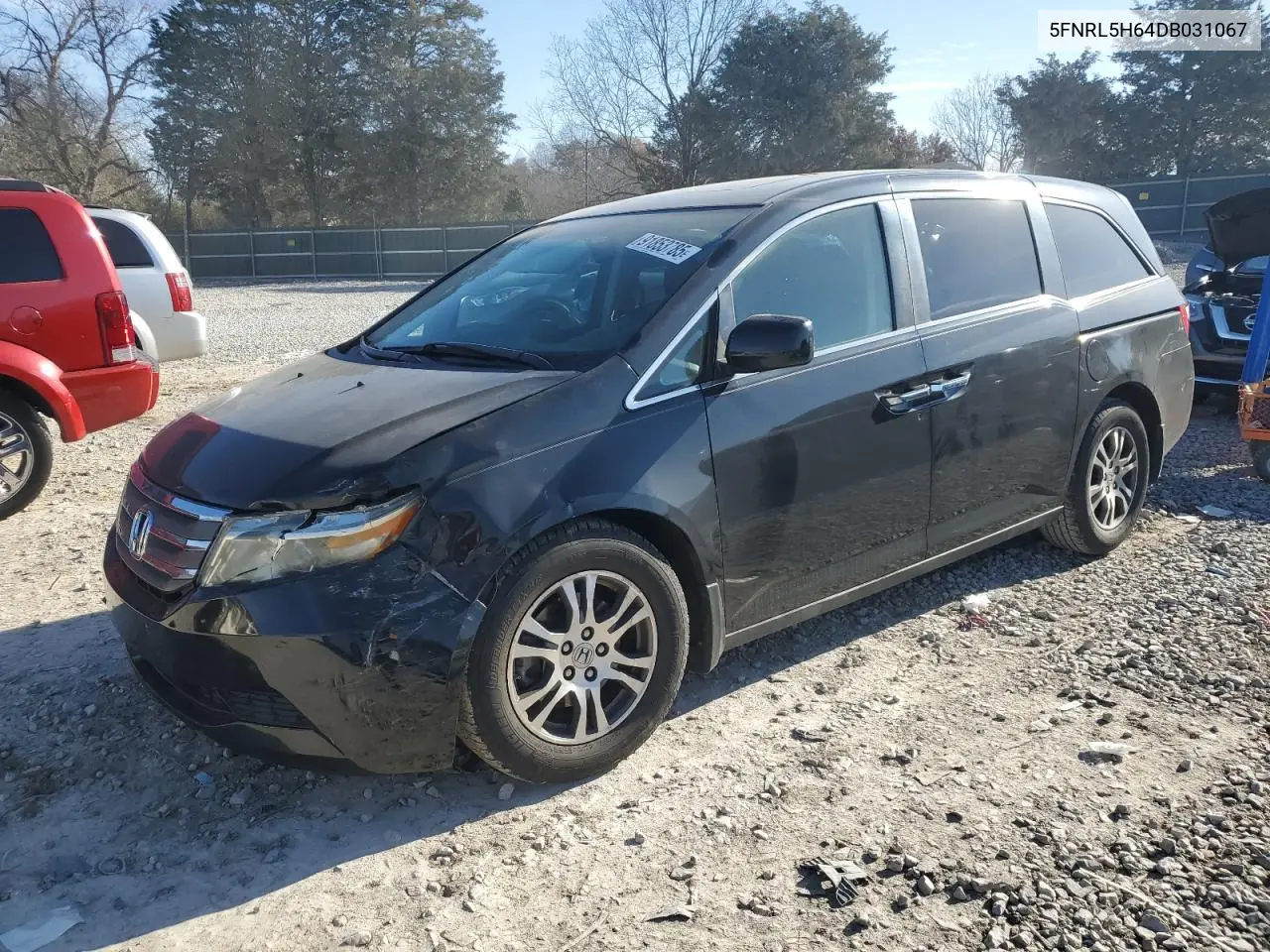 5FNRL5H64DB031067 2013 Honda Odyssey Exl