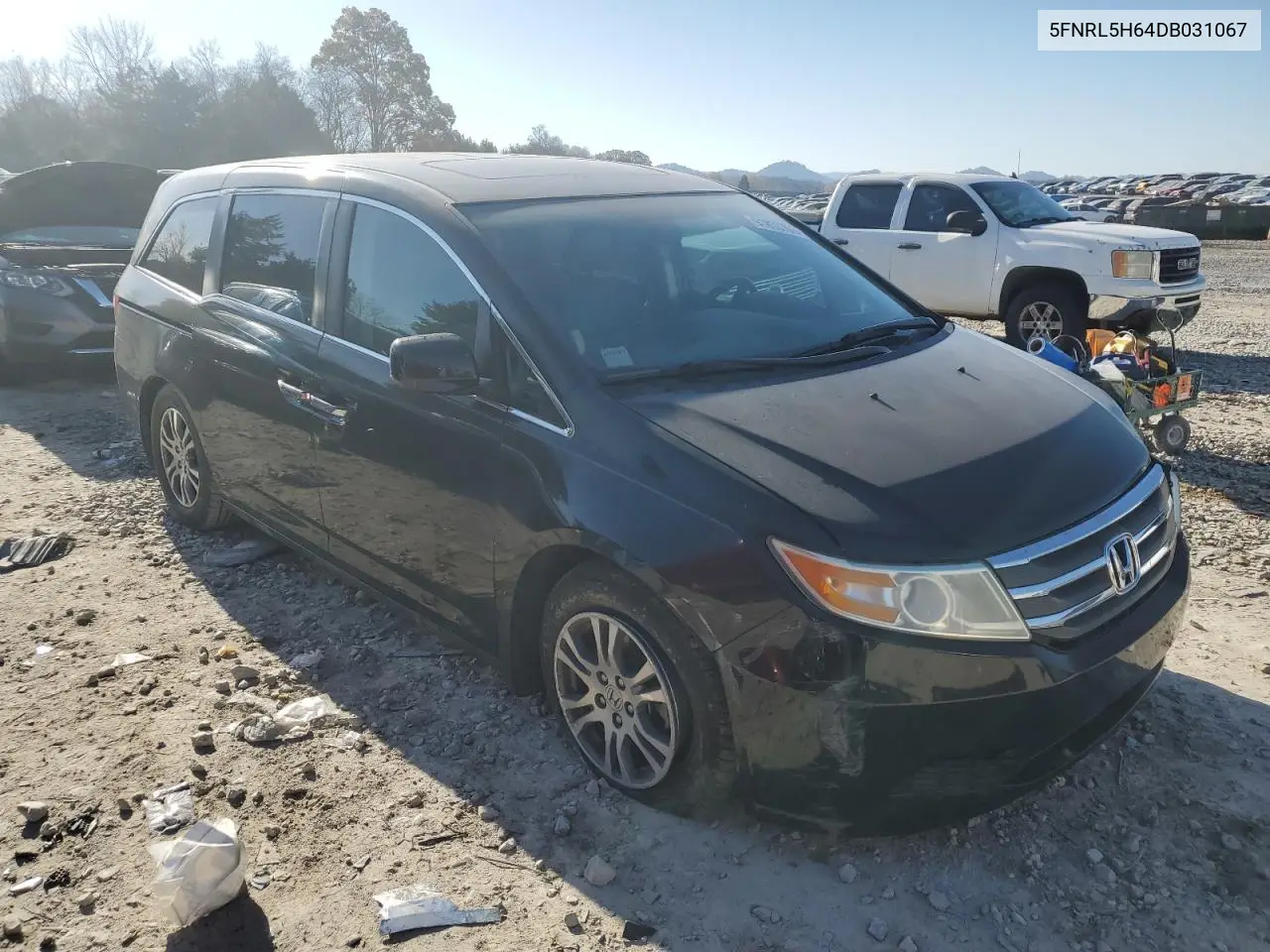 5FNRL5H64DB031067 2013 Honda Odyssey Exl