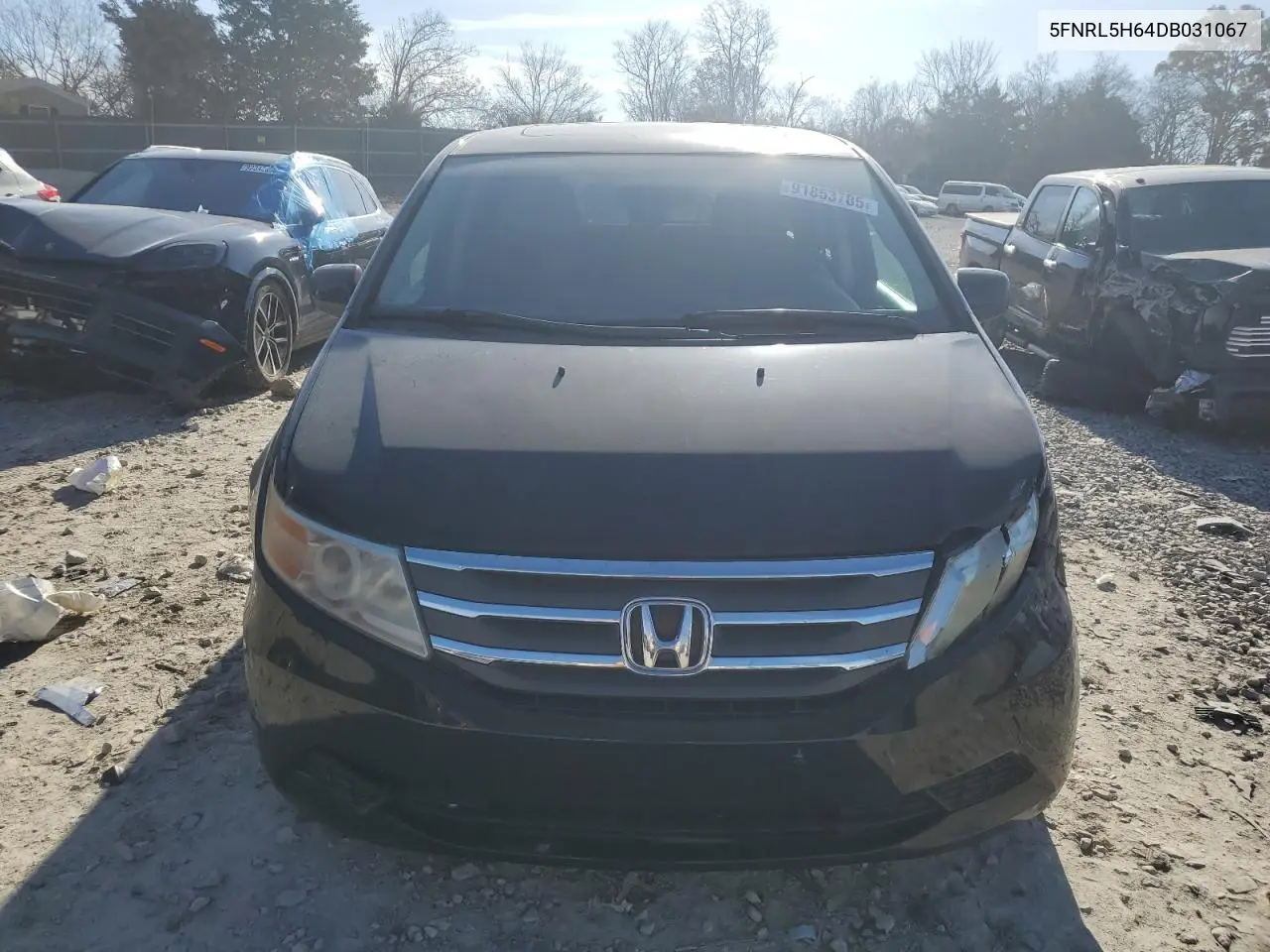 5FNRL5H64DB031067 2013 Honda Odyssey Exl