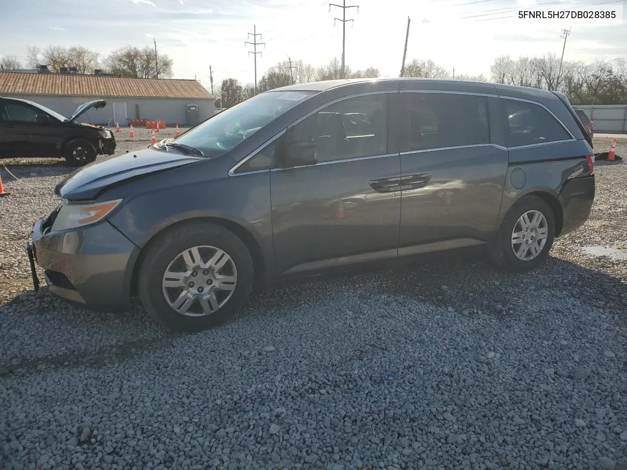 5FNRL5H27DB028385 2013 Honda Odyssey Lx