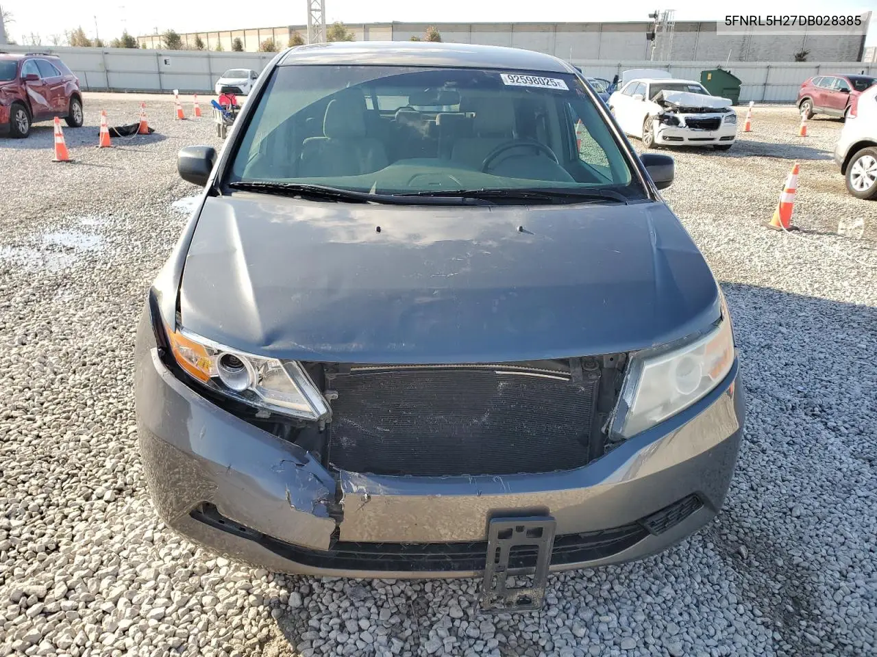 5FNRL5H27DB028385 2013 Honda Odyssey Lx