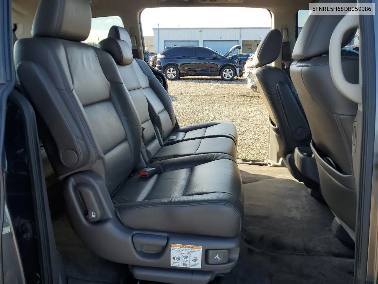 5FNRL5H68DB059986 2013 Honda Odyssey Exl