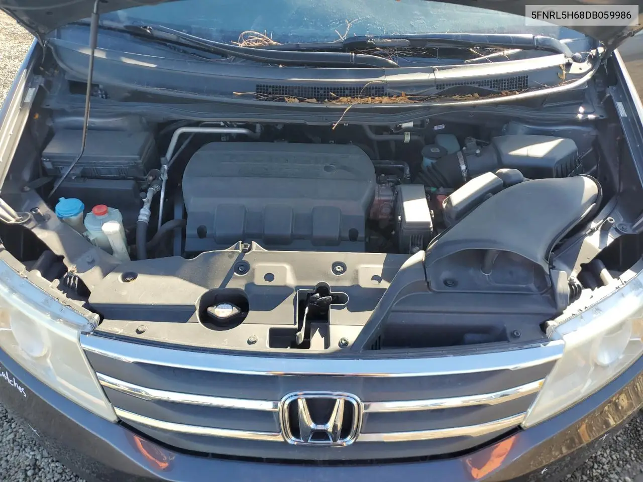 5FNRL5H68DB059986 2013 Honda Odyssey Exl