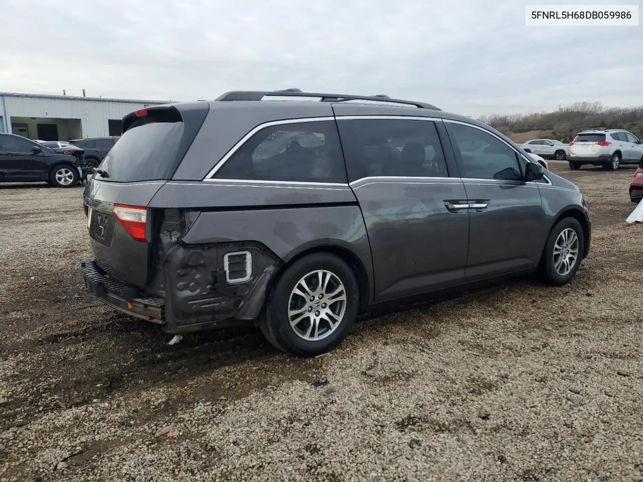 5FNRL5H68DB059986 2013 Honda Odyssey Exl