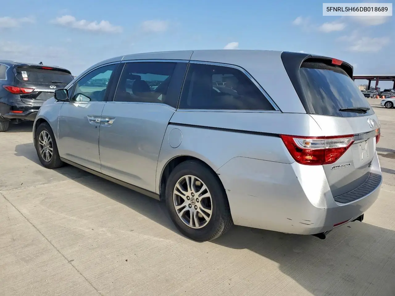 5FNRL5H66DB018689 2013 Honda Odyssey Exl