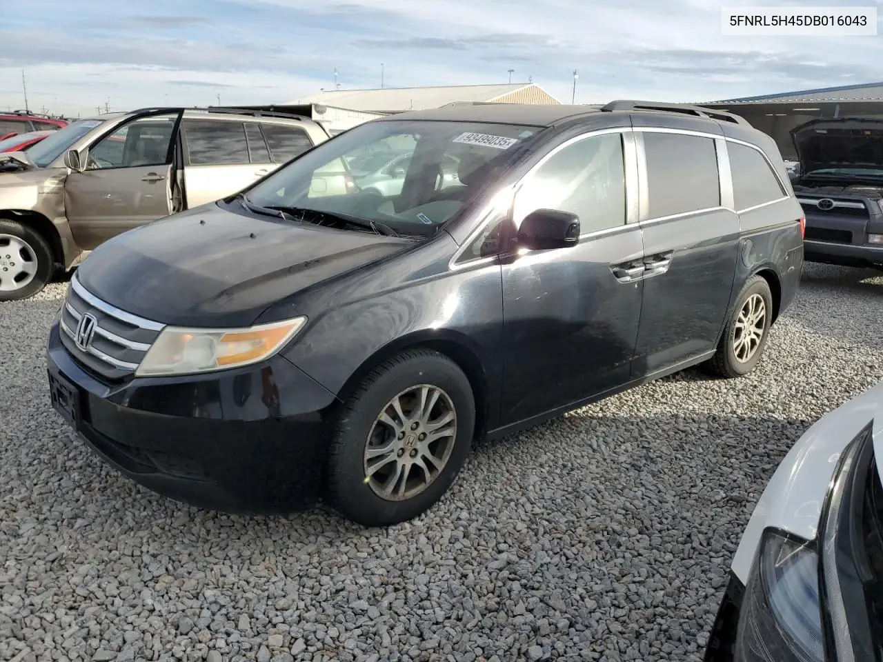 5FNRL5H45DB016043 2013 Honda Odyssey Ex