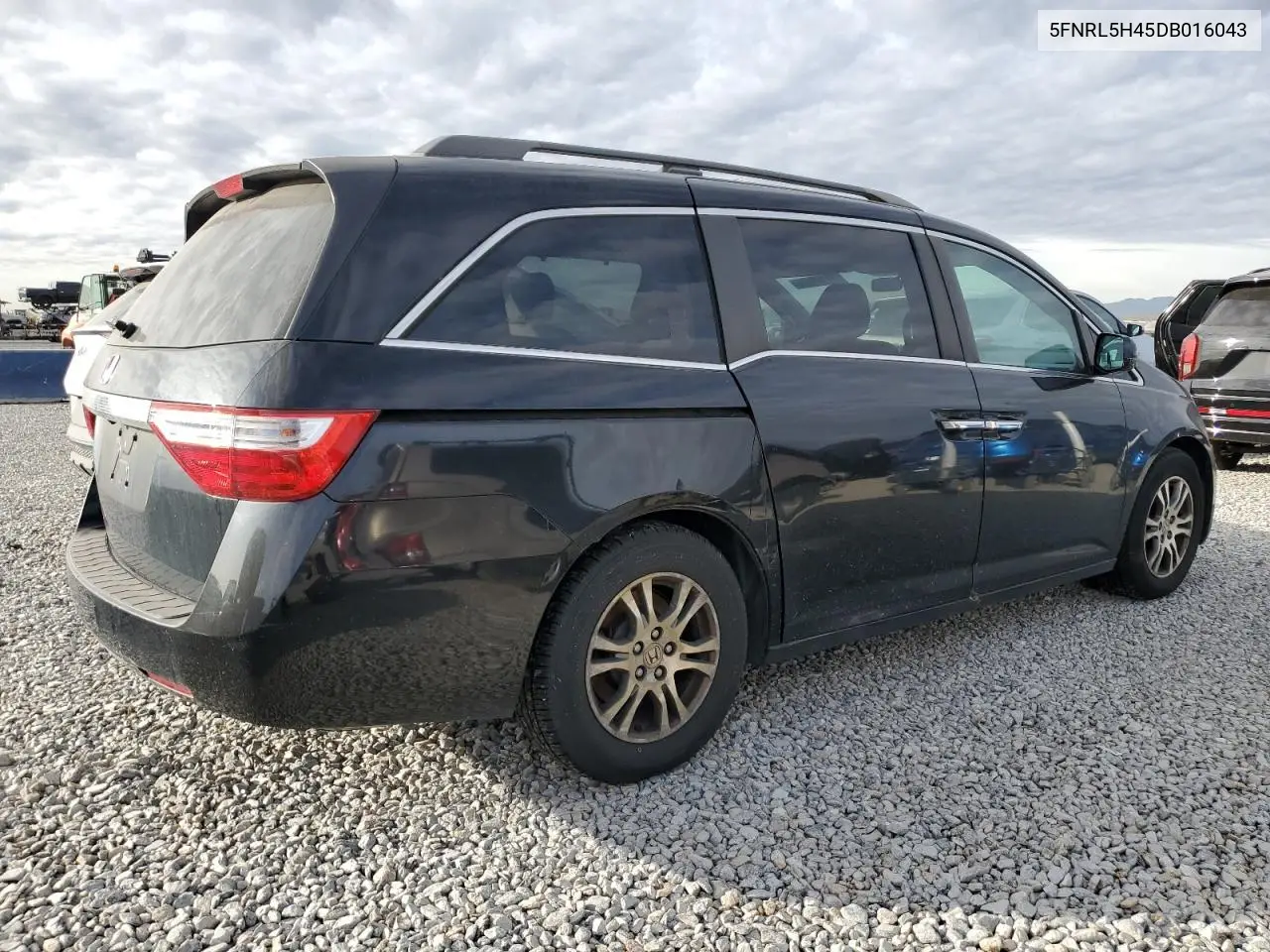 5FNRL5H45DB016043 2013 Honda Odyssey Ex