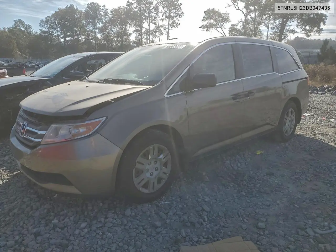 5FNRL5H23DB047435 2013 Honda Odyssey Lx