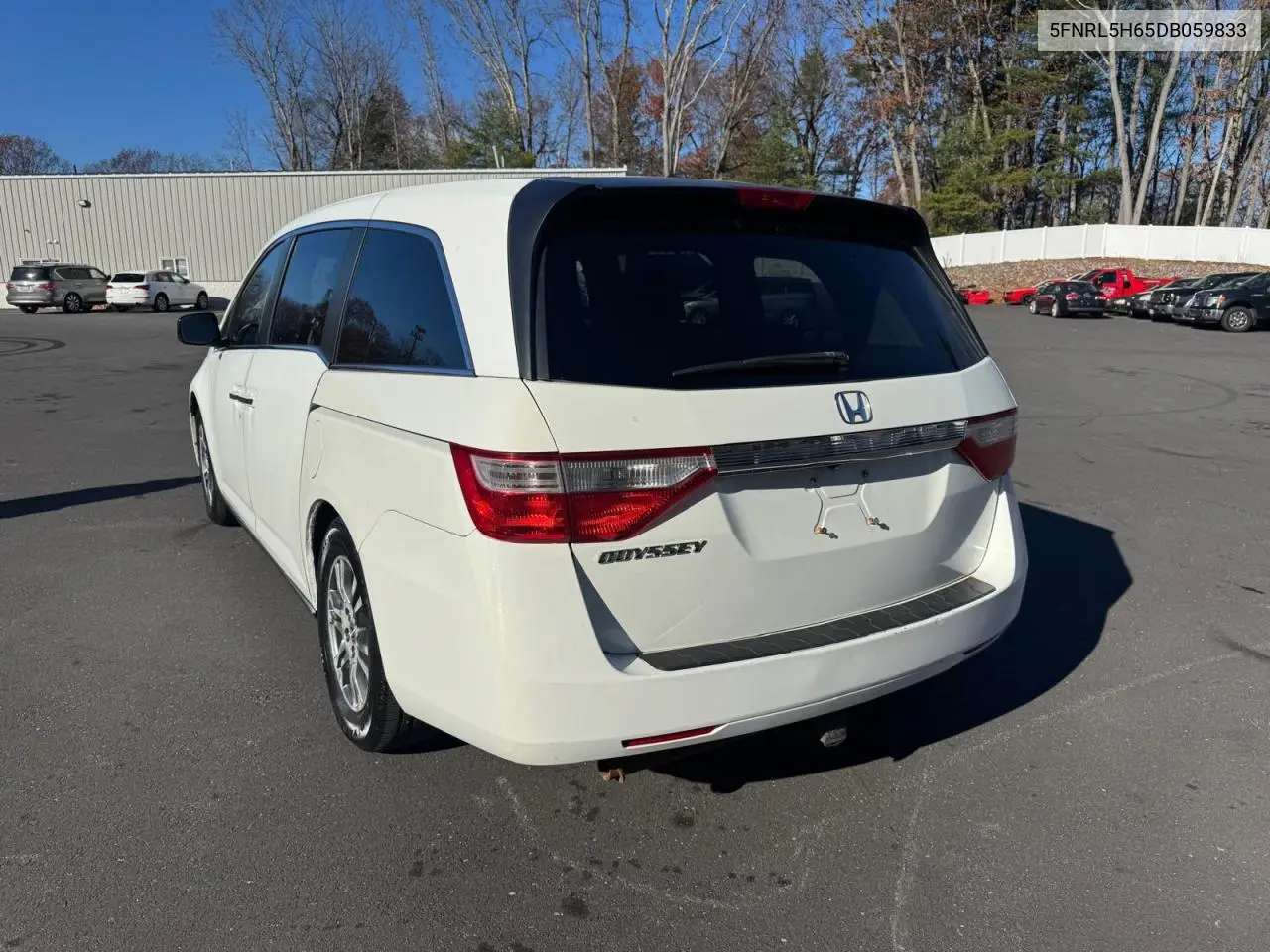 5FNRL5H65DB059833 2013 Honda Odyssey Exl