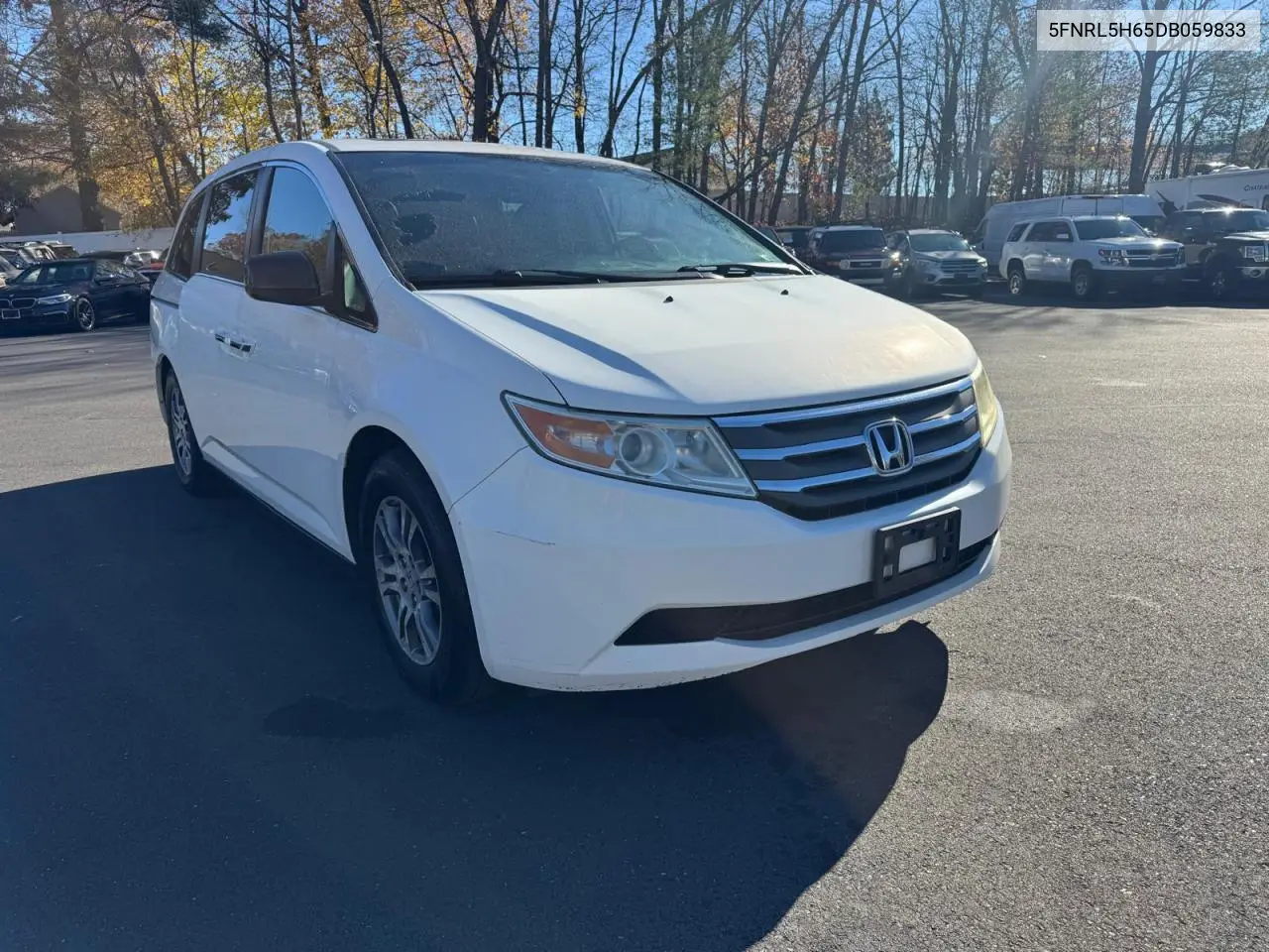 5FNRL5H65DB059833 2013 Honda Odyssey Exl