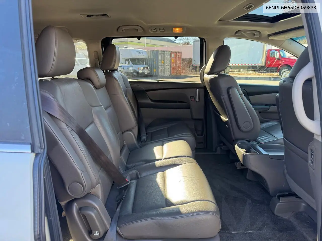 5FNRL5H65DB059833 2013 Honda Odyssey Exl