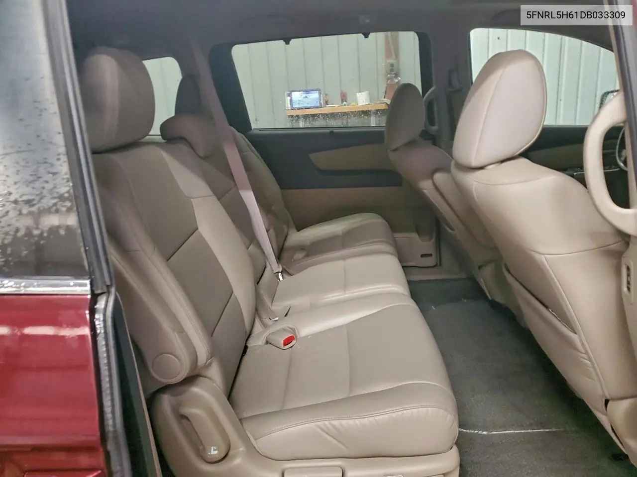 5FNRL5H61DB033309 2013 Honda Odyssey Exl