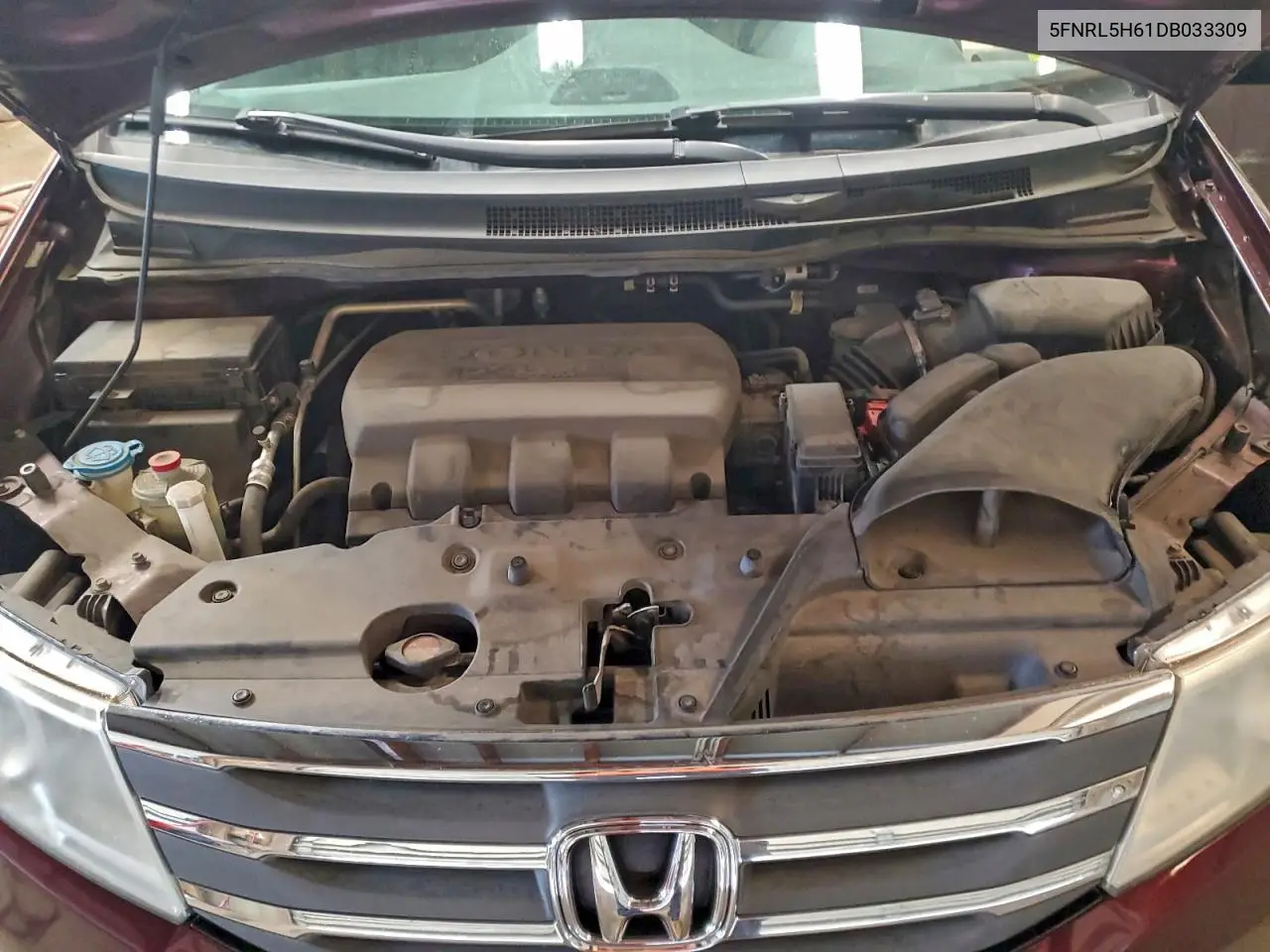 5FNRL5H61DB033309 2013 Honda Odyssey Exl
