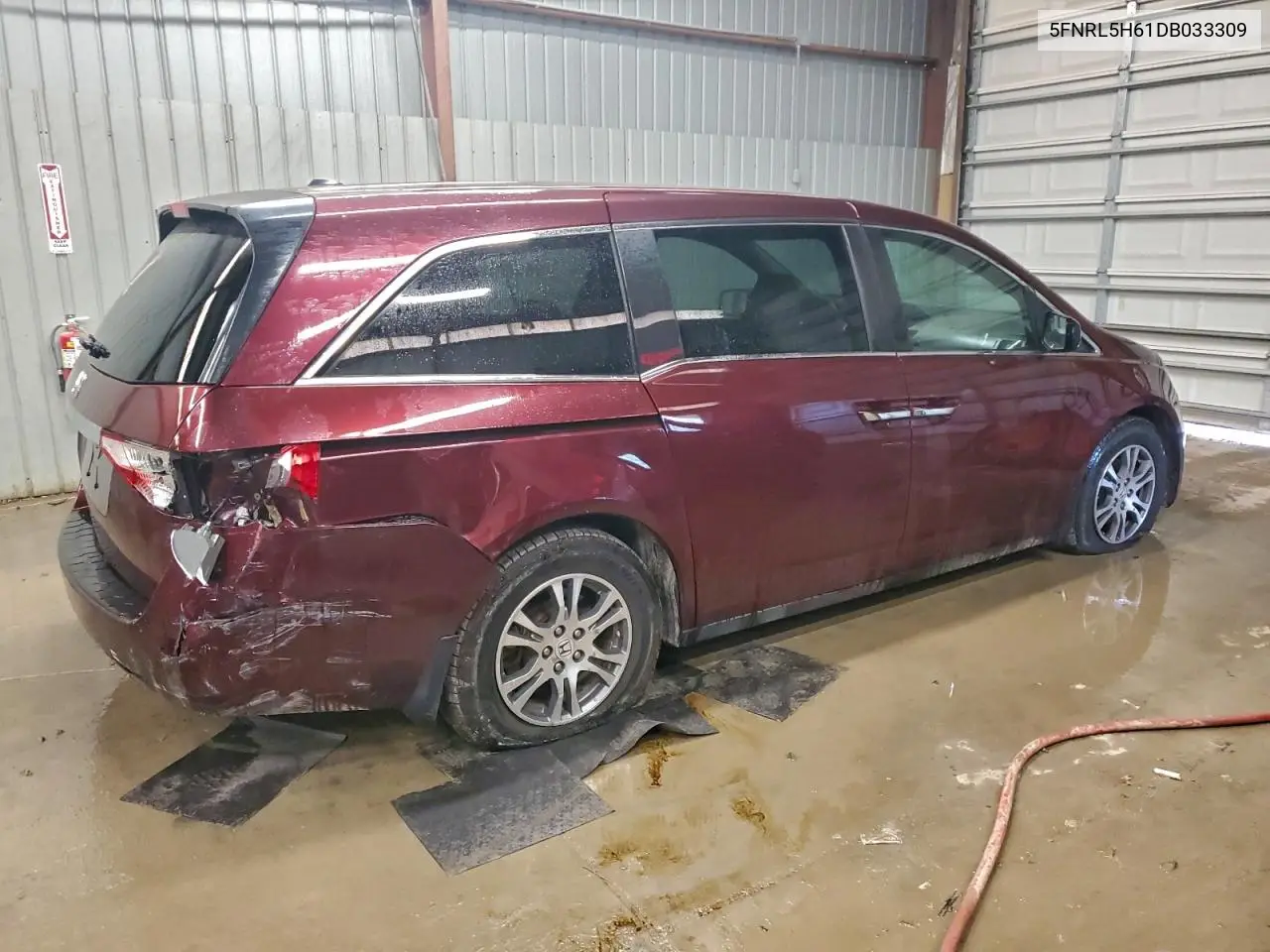 5FNRL5H61DB033309 2013 Honda Odyssey Exl