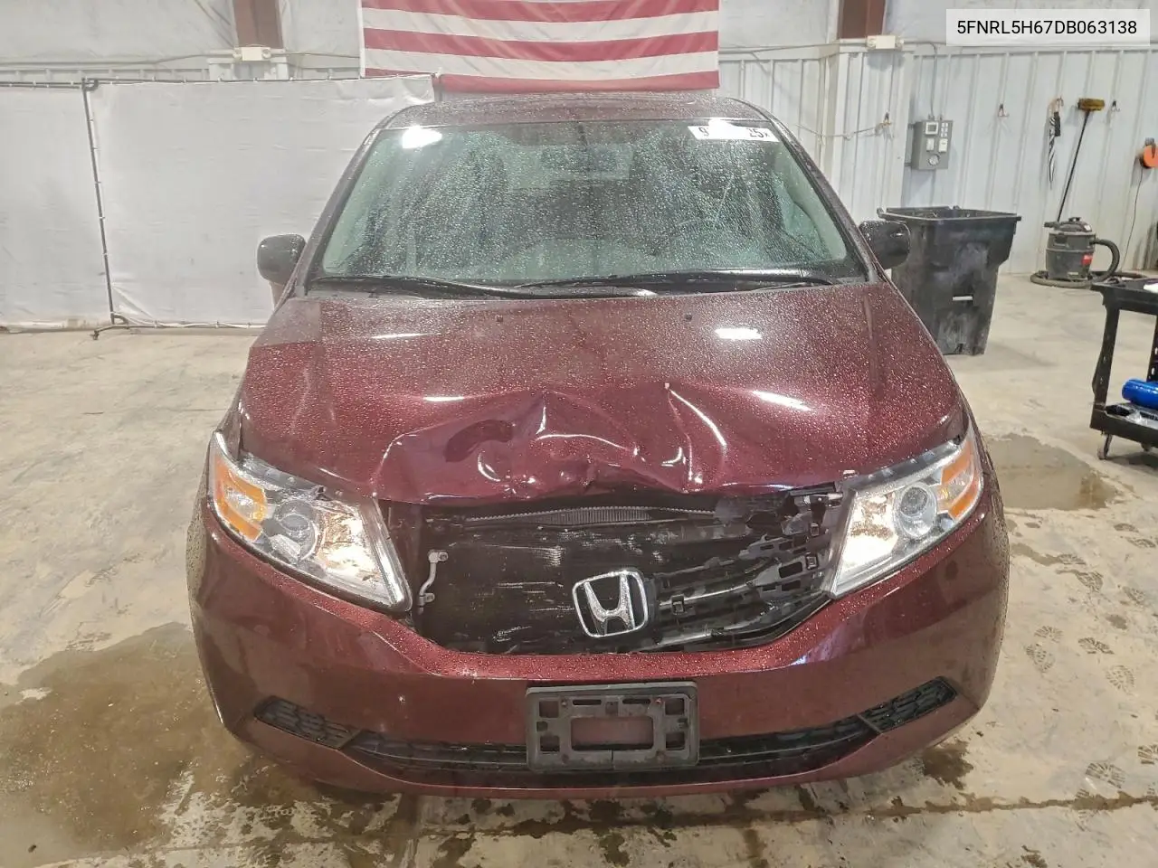 5FNRL5H67DB063138 2013 Honda Odyssey Exl