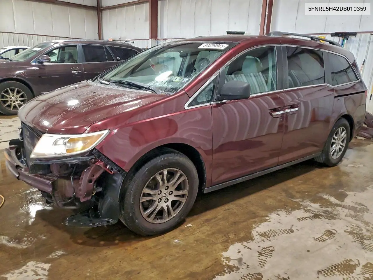 5FNRL5H42DB010359 2013 Honda Odyssey Ex