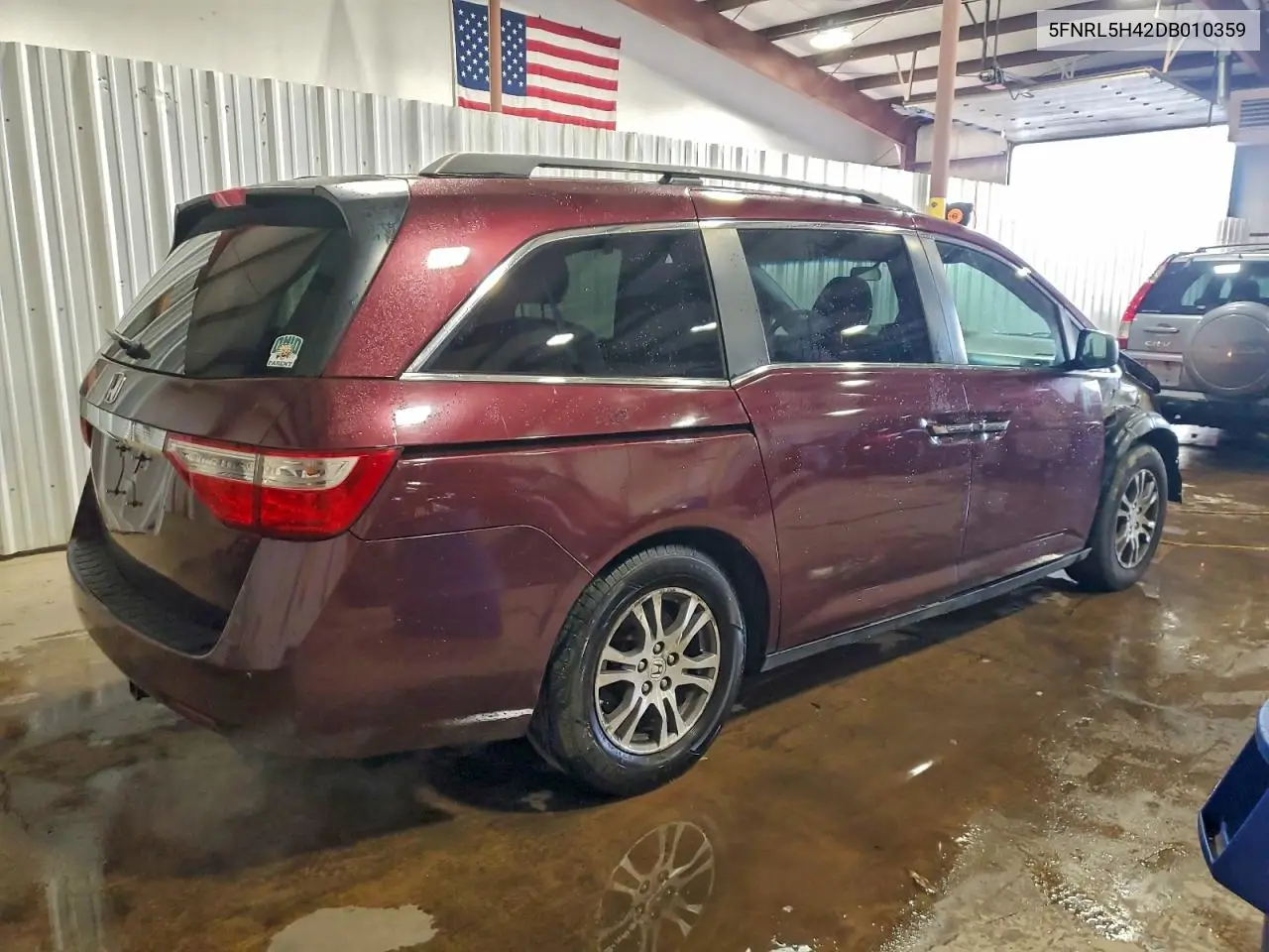 5FNRL5H42DB010359 2013 Honda Odyssey Ex