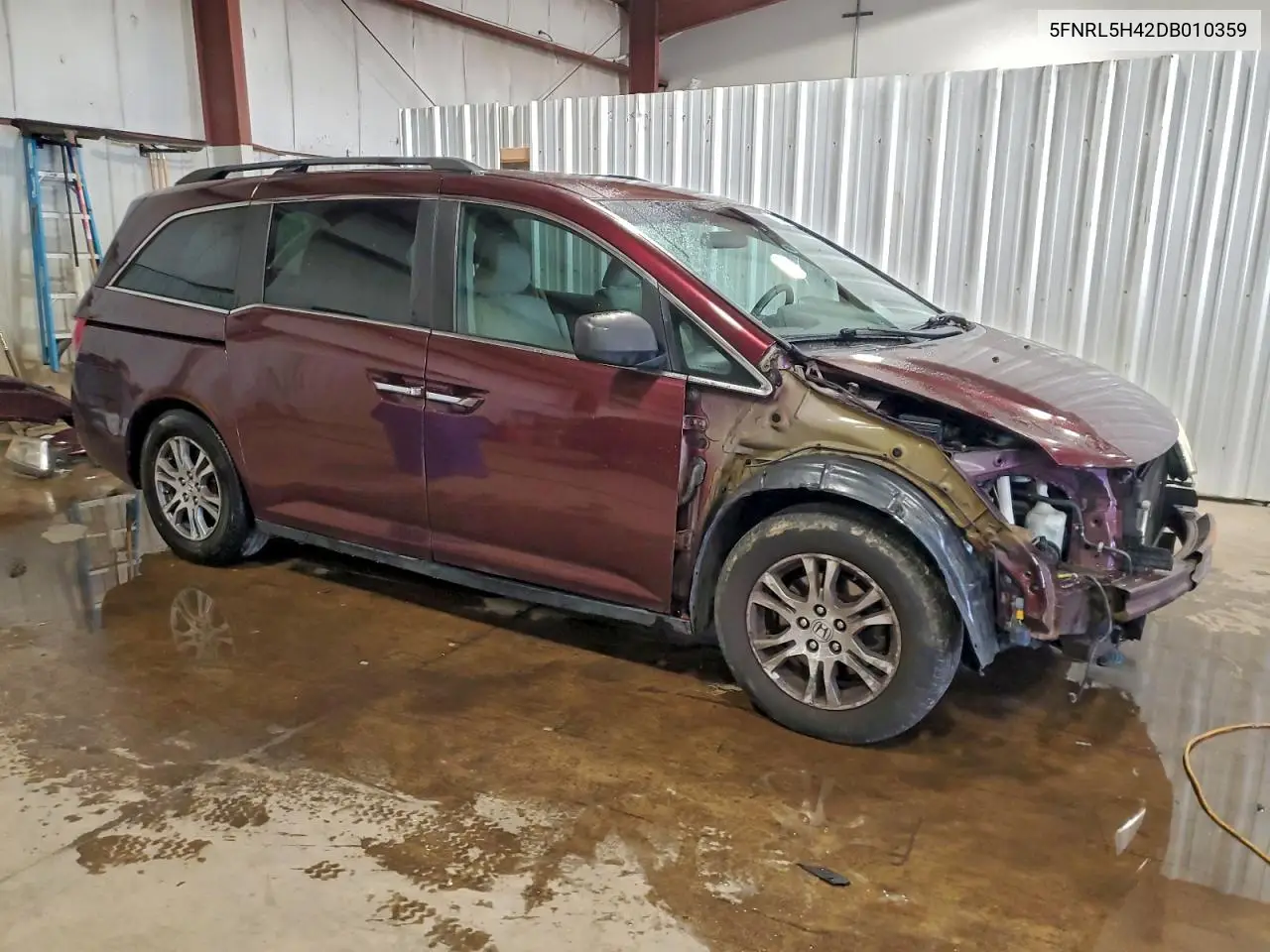 5FNRL5H42DB010359 2013 Honda Odyssey Ex