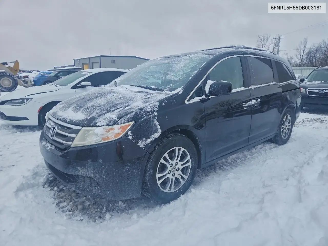 5FNRL5H65DB003181 2013 Honda Odyssey Exl