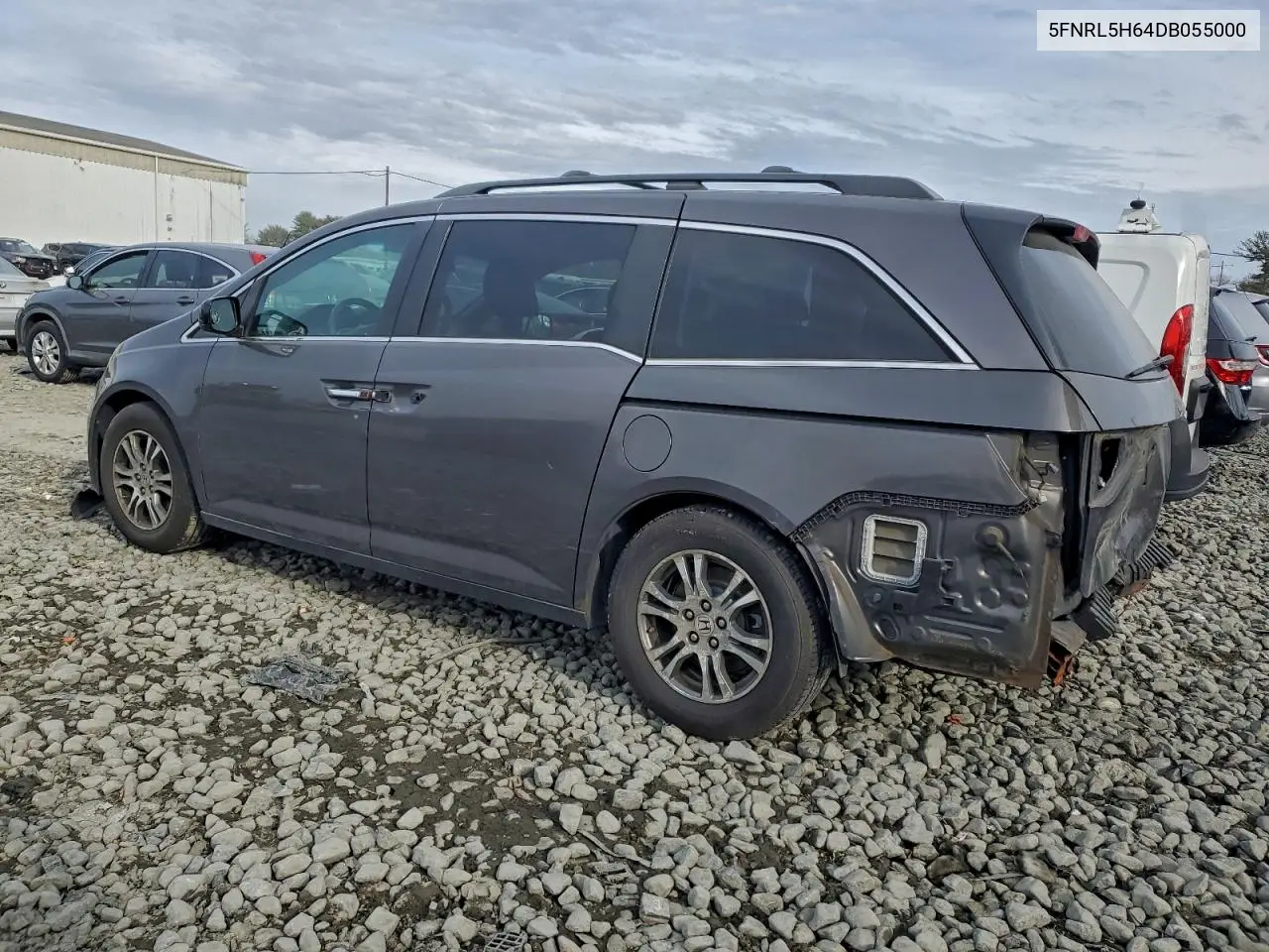 5FNRL5H64DB055000 2013 Honda Odyssey Exl