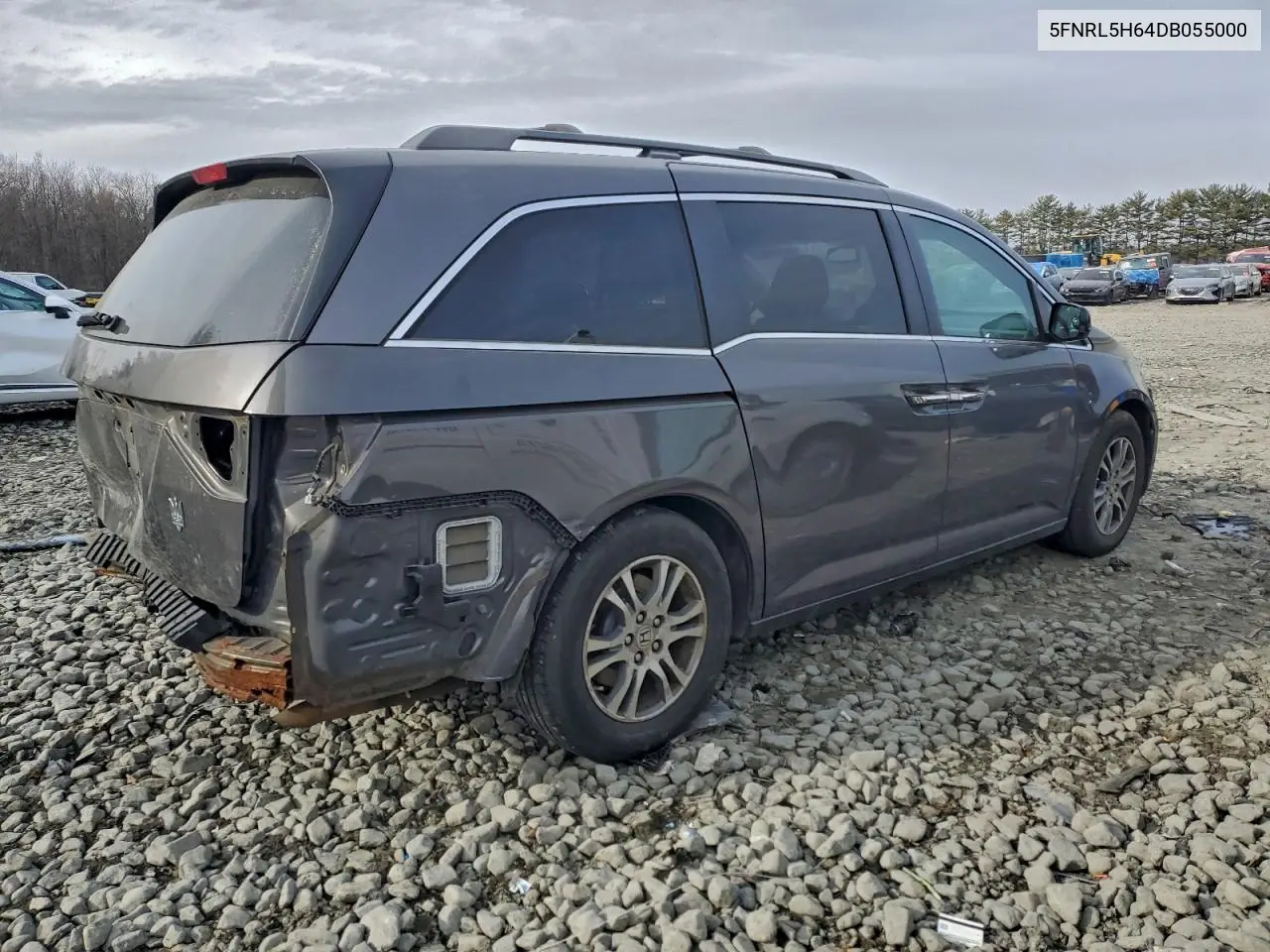 5FNRL5H64DB055000 2013 Honda Odyssey Exl