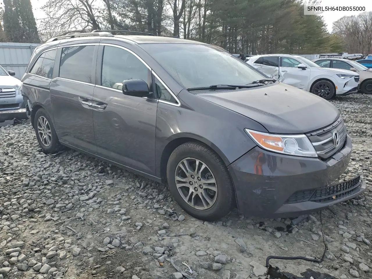 5FNRL5H64DB055000 2013 Honda Odyssey Exl
