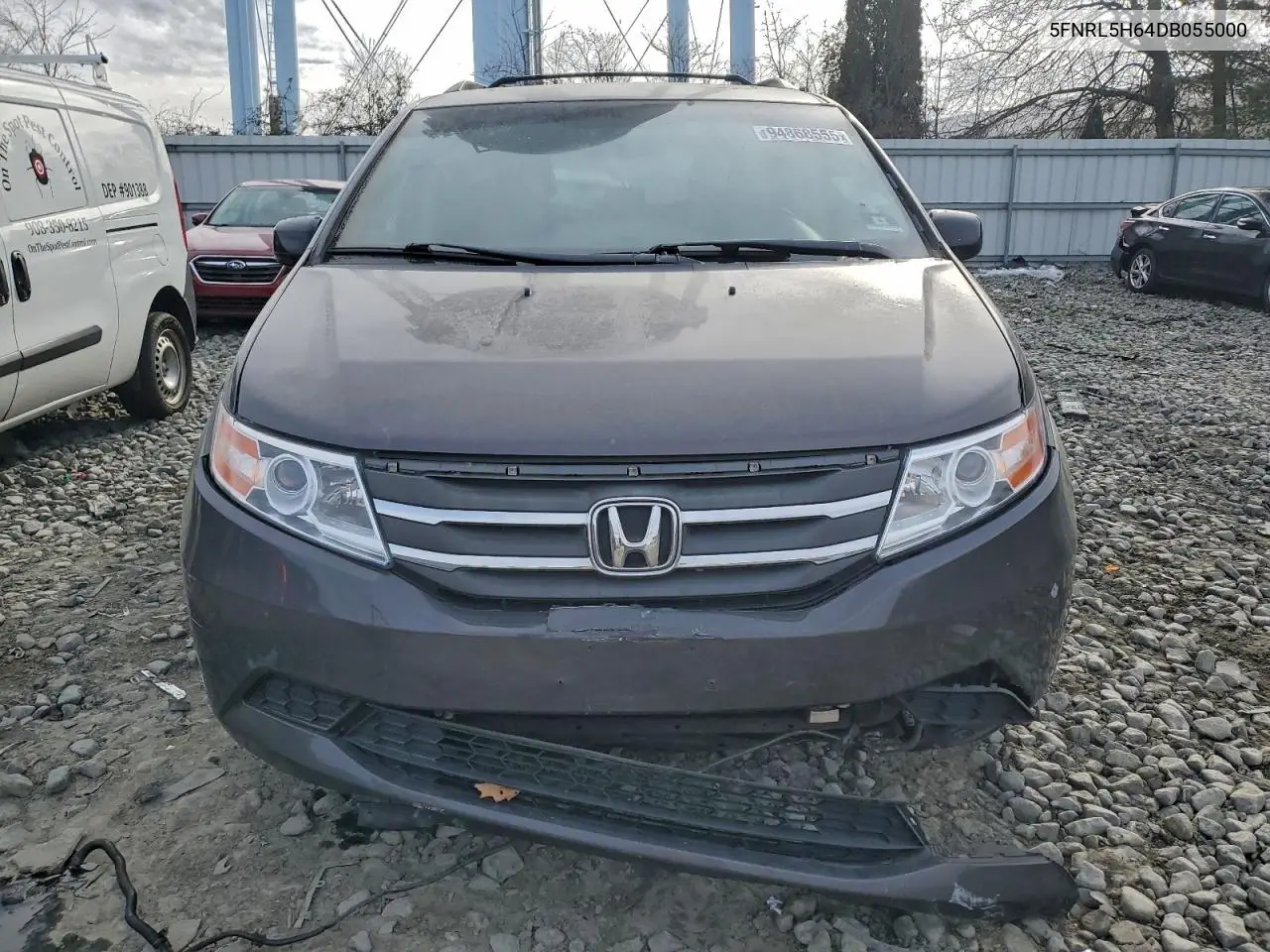 5FNRL5H64DB055000 2013 Honda Odyssey Exl