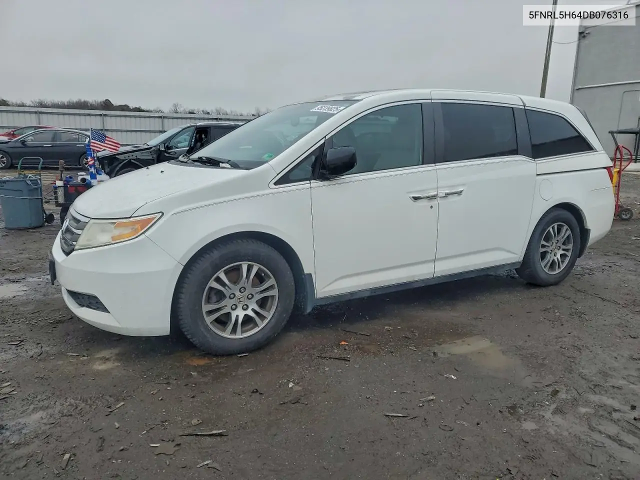 5FNRL5H64DB076316 2013 Honda Odyssey Exl