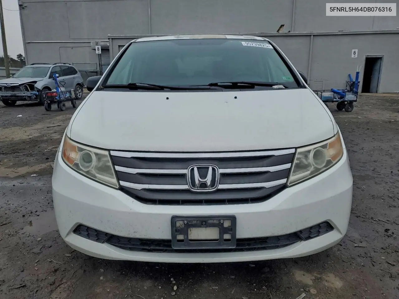5FNRL5H64DB076316 2013 Honda Odyssey Exl