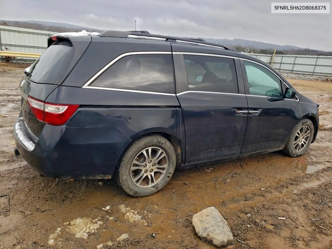 5FNRL5H62DB068375 2013 Honda Odyssey Exl