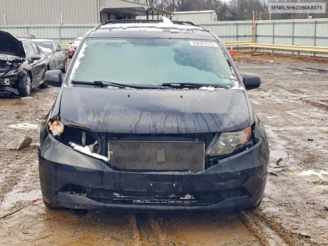 5FNRL5H62DB068375 2013 Honda Odyssey Exl