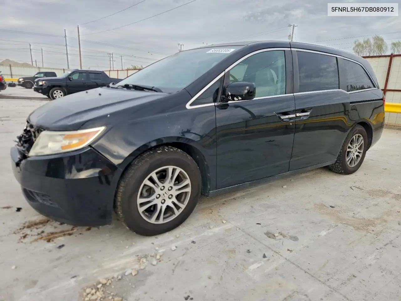 5FNRL5H67DB080912 2013 Honda Odyssey Exl