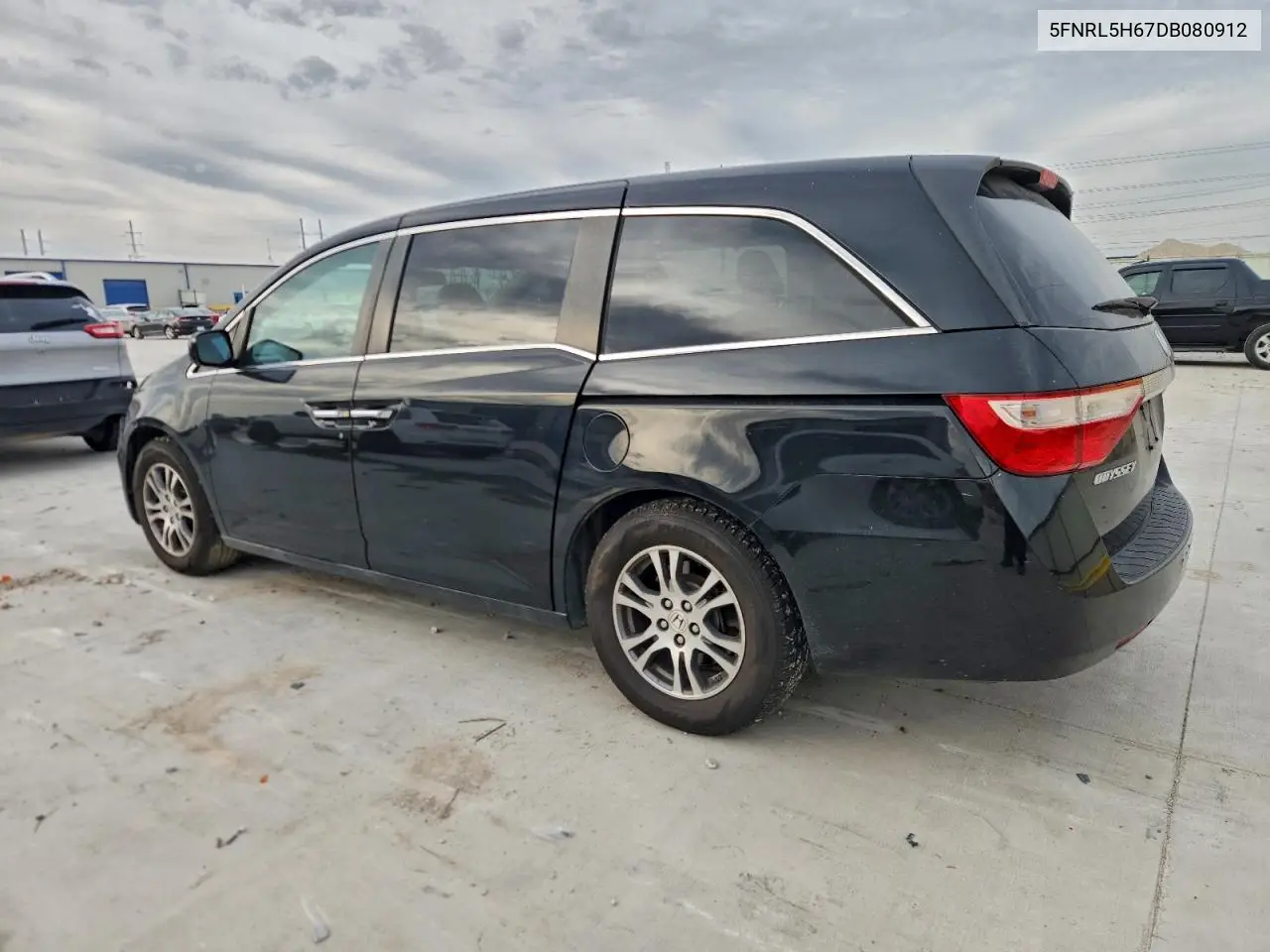 5FNRL5H67DB080912 2013 Honda Odyssey Exl